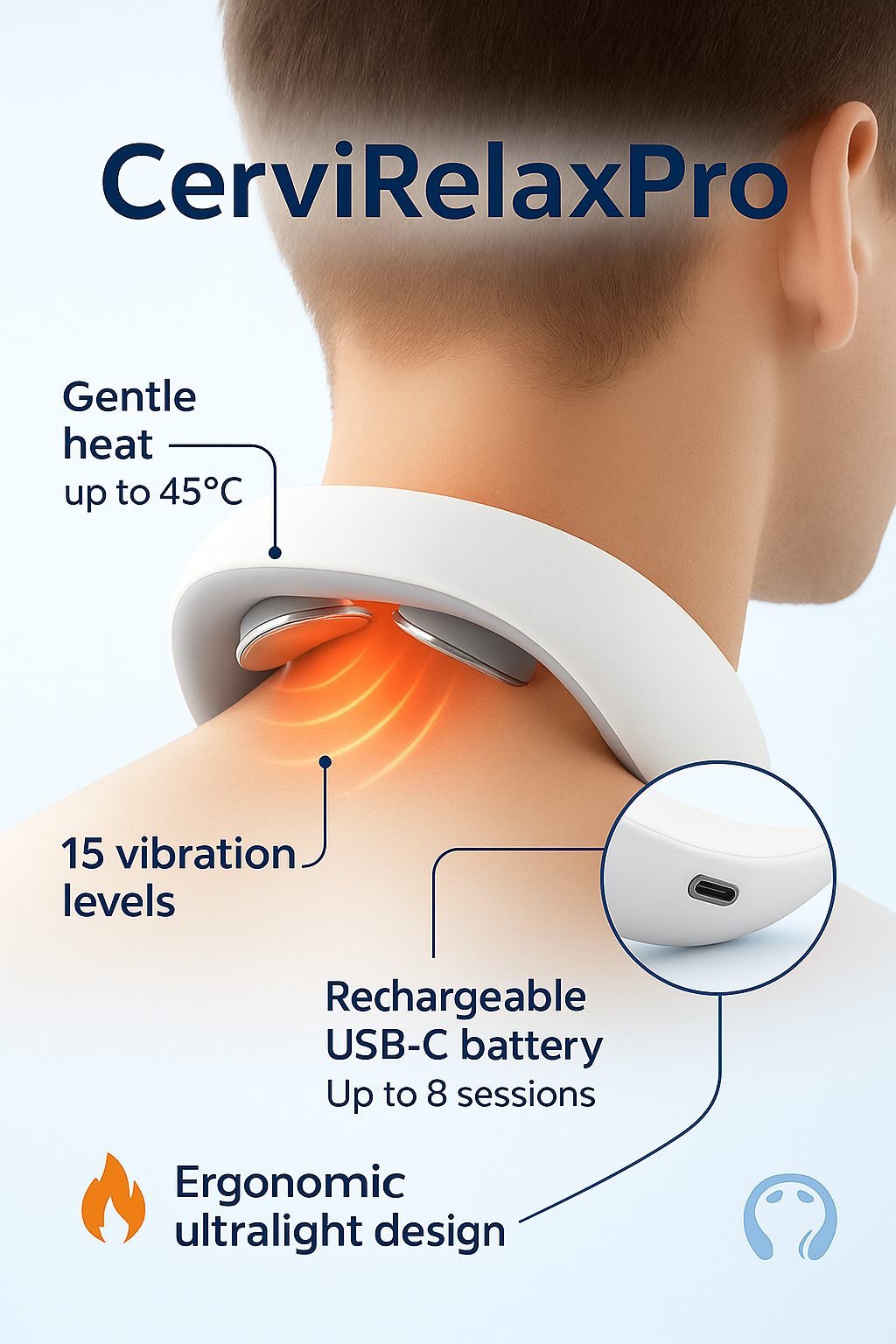 Rechargeable Neck Massager