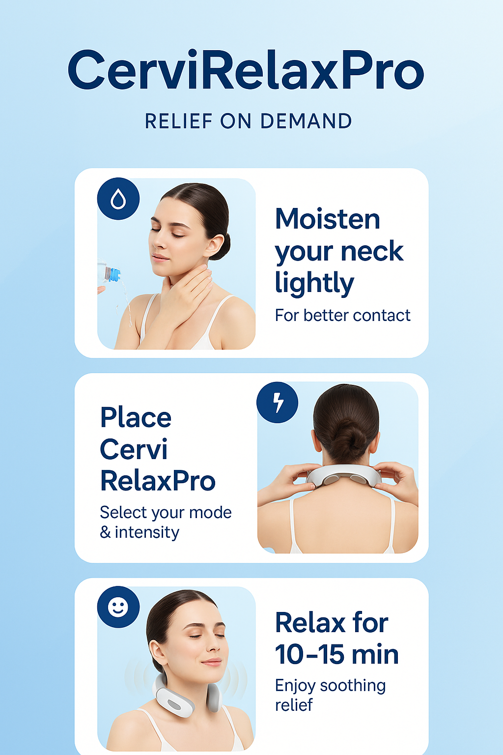 Rechargeable Neck Massager